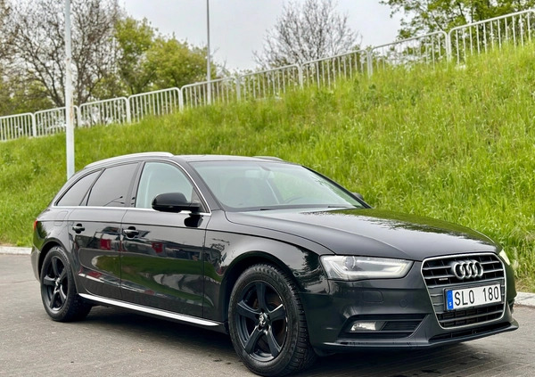 Audi A4 cena 37500 przebieg: 299111, rok produkcji 2013 z Wrocław małe 79